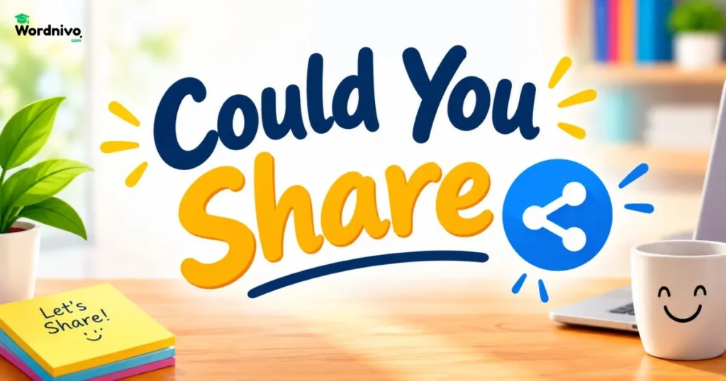 Could You Share