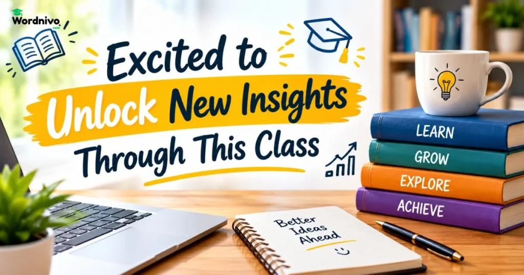 Excited To Unlock New Insights Through This Class