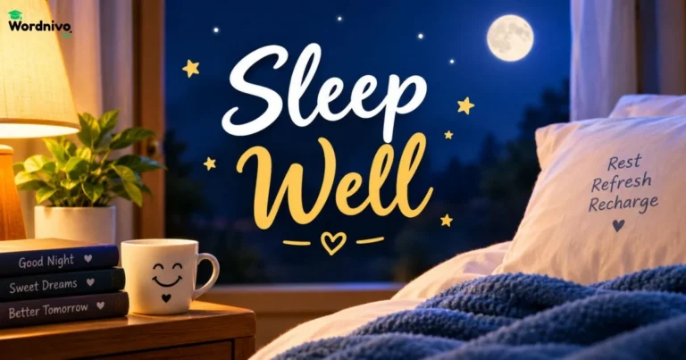 Sleep Well